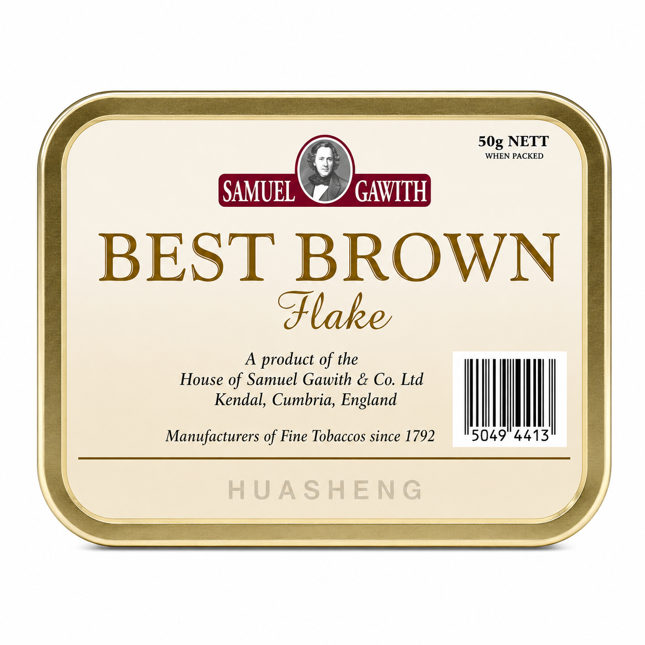 SG 最佳布朗切片 Samuel Gawith Best Brown Flake SG 最佳布朗切片 Samuel Gawith Best Brown Flake 50g - 图片 1