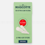 虎牌预剪特短滤嘴 Mascotte Pre Cut Ultra Slim Filter 5.3*15mm 126pcs