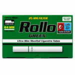 罗落薄荷空管 Rollo Green Mint Tube 6.5*25mm 100pcs
