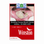 云斯顿红无滤嘴 Winston Filterless  (1条10盒）