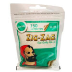 老人牌薄荷细滤嘴 Zig Zag SLIM MENTHOL Filter 6*15mm 150s
