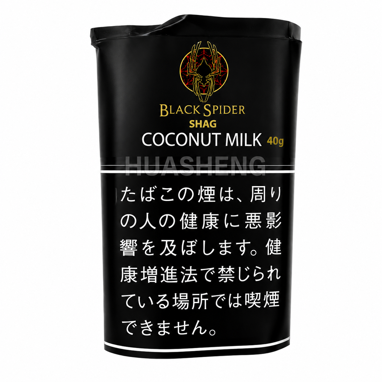 黑蜘蛛椰奶 Black Spider Coconut Milk 黑蜘蛛椰奶 Black Spider Coconut Milk 40g (实物如图) - 图片 1