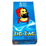 老人牌慢燃卷纸 Zig Zag Blue Slowburn Rolling Paper 70mm 25册/盒