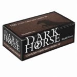 黑马黑棕滤嘴空管 Dark Horse Black & Brown Filter Tubes 8*15mm 100pcs