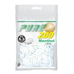 PURE 薄荷滤嘴 (200粒) Pure Super Slims Menthol Filter 5.3*18mm 200s