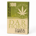 黑马慢燃滤嘴空管 Dark Horse Cannatubes Filter Tube 8*24mm 100s