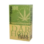 黑马慢燃滤嘴空管 Dark Horse Canna Slowburn Filter Tubes 8*24mm 100pcs