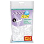 PURE 超长细薄荷滤嘴 (600粒)  Pure Slims Extreme Long Menthol Value Pack 6*30mm 600s