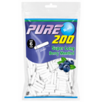 PURE 超长蓝莓薄荷细滤嘴 Pure Super Long Berry Menthol Slims Filter 6*25mm 200pcs