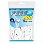 PURE 活性炭细滤嘴 Pure Charcoal Slims Filter 6*25mm 200pcs
