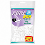 PURE 极长薄荷细滤嘴 Pure Extreme Long Menthol Slims Filter Value Pack 6*30mm 600pcs