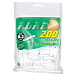 PURE 薄荷醇滤嘴 (200粒) Pure Super Slims Long Thread Menthol Filter 5.3*25mm 200s